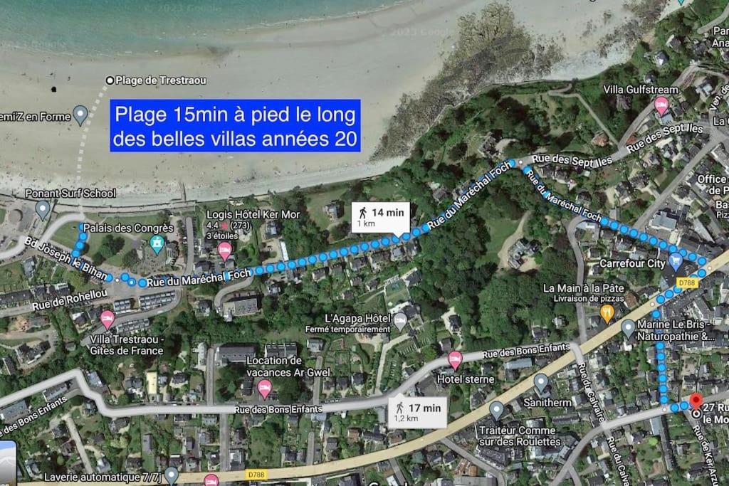 Maison Perros-Guirec 2 Chambres, Plages Et Centre Ville. 6 Pers. Exterior foto